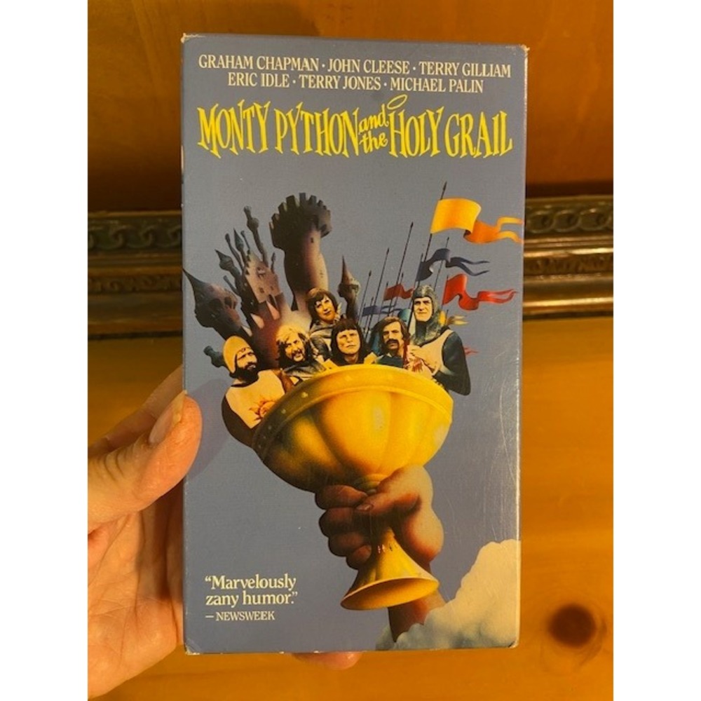 Monty Python and the Holy Grail VHS 1991 Columbia Home Video Comedy Movie Tape